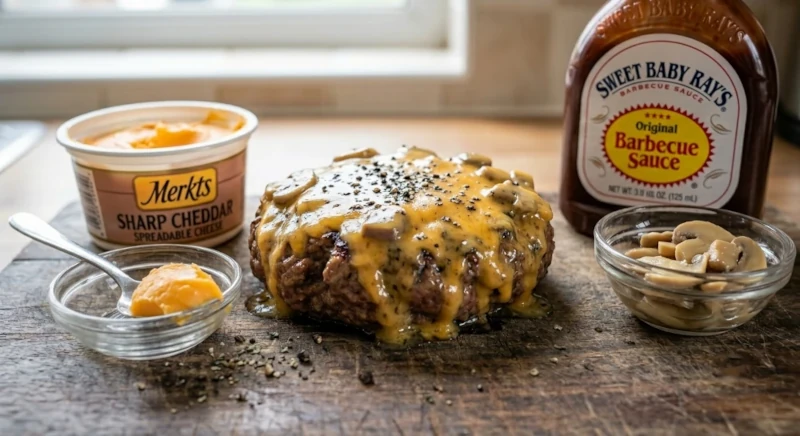 Mushroom Melt Burger